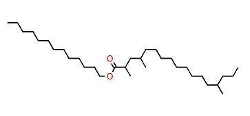 Tridecyl 2,4,14-trimethylheptadecanoate